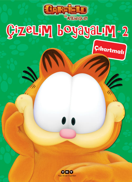 Çizelim Boyayalım 2 – Garfield ile Arkadaşları (çıkartmalı)