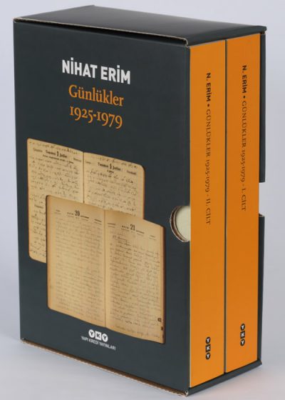 Nihat Erim / Günlükler 1925 – 1979 (kutulu, 2 cilt)