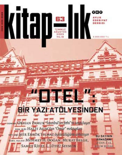 “Otel”: Bir Yazı Atölyesinden