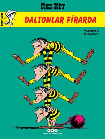 Daltonlar Firarda – Red Kit 3