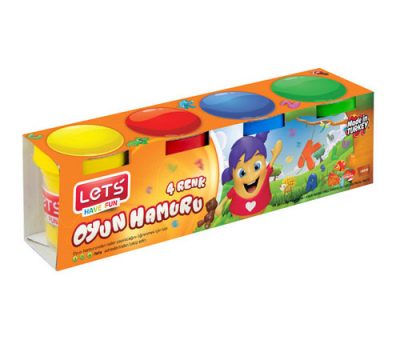Lets L8240 – 4 Renk Oyun Hamuru