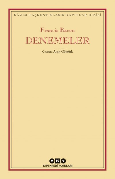 Denemeler – Francis Bacon