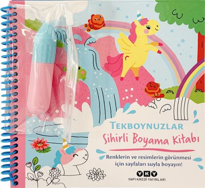 Sihirli Boyama Kitabı – Tekboynuzlar